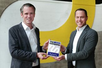 Kununu-Award, OB Dr. Felix Schwenk mit Marco Färber