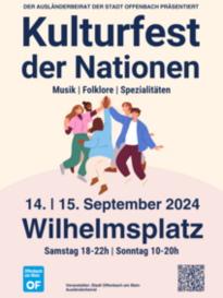 Veranstaltungsplakat Kulturfest 2024