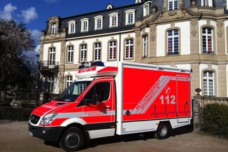 Rettungswagen der Feuerwehr Offenbach