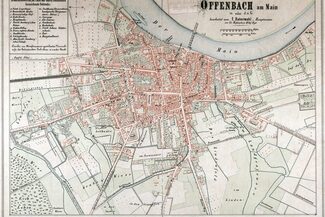 Stadtplan von Offenbach