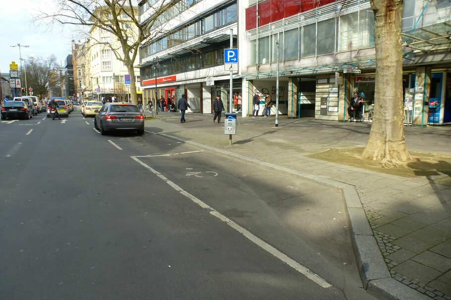 Behindertenparkplatz Kaiserstraße 59